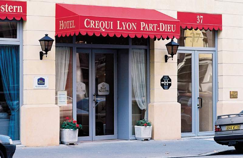 Best Western Crequi Lyon Part Dieu Exteriör bild